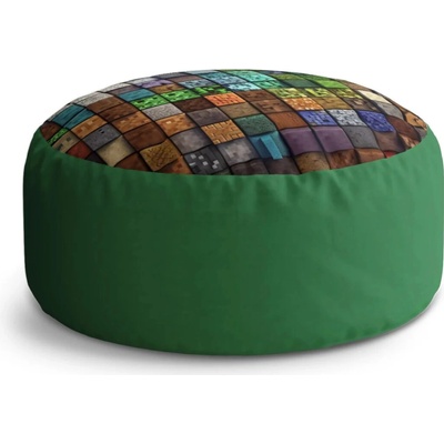 Sablio Taburet Circle Blocks Abstract: 38x48 cm