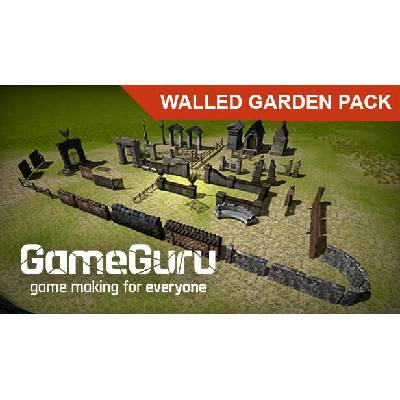 Игра GameGuru Walled Garden Pack за PC Steam, Електронна доставка