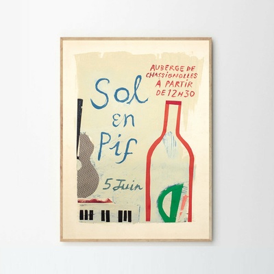 Moikka Plagát Sol en Pif by Max Ososki 50x70