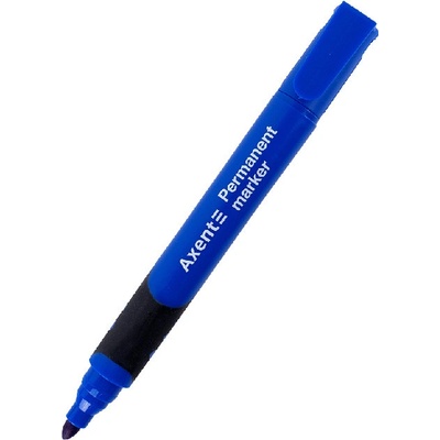 AXENT Перм. маркер Axent Grip 2542 Объл връх Син (1605187-06-2542-02-A)
