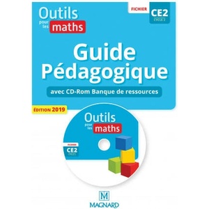 Outils pour les Maths CE2 - Banque de ressources du fichier sur CD-Rom avec guide pédagogique papier | FREY-TOURNIER, REALE-BRUYAT (ISBN: 9782210505308)