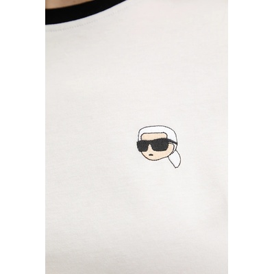 Karl Lagerfeld тениска дамска от памук IKON (A3W17078)