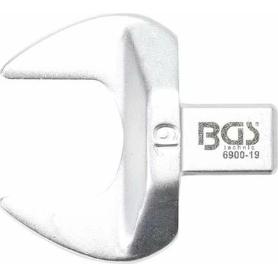 BGS Technic Nástrčný plochý otevřený klíč 19 mm s upnutím 9x12 mm BGS 6900-19