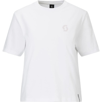 Scott Дамска тениска Scott Women's Tee Graphic S/S T-shirt - White - размер L (916-6371-0414)