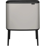 Brabantia Кош за боклук Brabantia Bo Touch 1010451, 36 л, Плавно и безшумно отваряне, Голям отвор, Светлосив (1010451)