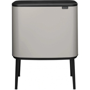 Brabantia Кош за боклук Brabantia Bo Touch 1010451, 36 л, Плавно и безшумно отваряне, Голям отвор, Светлосив (1010451)