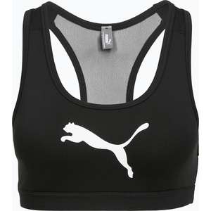 PUMA Сутиен за бягане PUMA 4Keeps Bra black/white