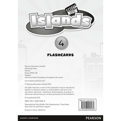 Islands 4 Flashcards for Pack - neuveden