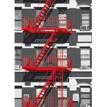 W&G Fototapety na zeď F432 Fire Escape 183 x 254 cm