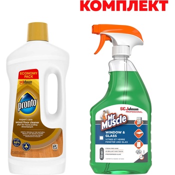 Pronto Препарат за почистване на под и дървени настилки Wood, 1 L