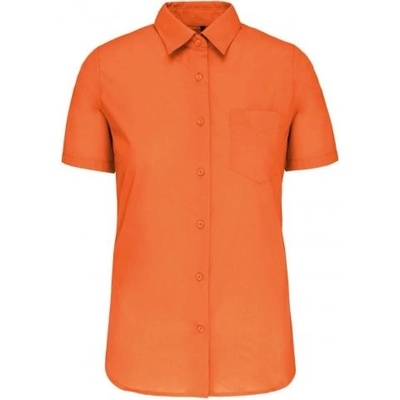 Kariban cotton s krátkym rukávom oranžová