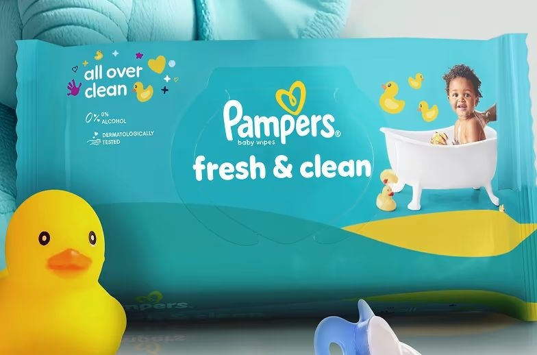 Pampers Fresh & Clean nedves törlőkendő