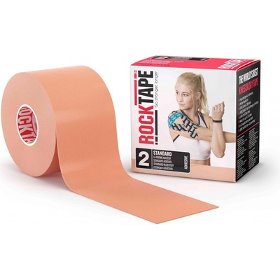 RockTape kineziologický tejp béžová 5 cm x 5 m