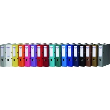 Pákový šanón, 75 mm, A4, PP/kartón, DONAU ''Rainbow'', sivý