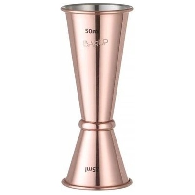 Hendi 593332 Barmanská odměrka měděná 25 + 50 ml