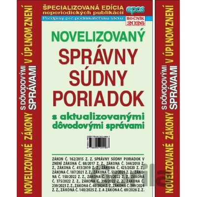 Novelizovaný správny súdny poriadok 10/26