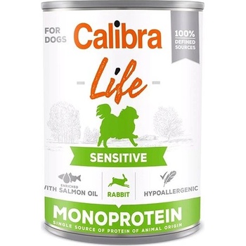 Calibra Dog Life Sensitive Rabbit 6 x 400 g