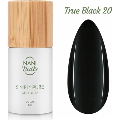 NANI gel lak Simply Pure True Black 5 ml – Zbozi.Blesk.cz