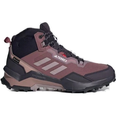 adidas Dámska členková turistická obuv Terrex AX4 Mid GTX W burgundy/preloved fig/aurora black Fialová 2025