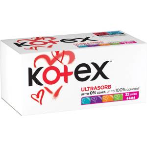 Kotex UltraSorb Super тампони 32 бр