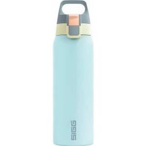 SIGG - Insulated drinking bottle - Thermos bottle Shield Therm One Multicolor Breeze - Carbonated drinks - Leak-proof - Dishwasher safe - BPA-free - 90% recycled stainless steel - 0.75L - 6228.30