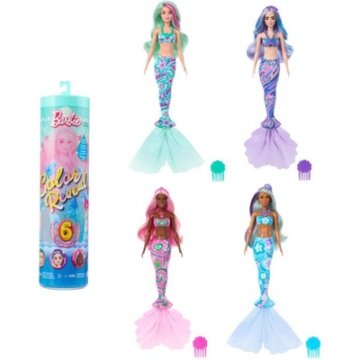 Barbie Color reveal barbie mořská panna HRK12 – Zboží Dáma