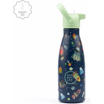 Cool Bottles termoláhev KIDS 3D Space rocket 260 ml