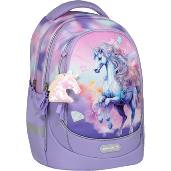 Belmil Ученическа раница Bright Rainbow Unicorn - Belmil