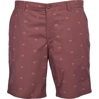 Columbia WAHED OUT PRINTED SHORTS hnedá ružová