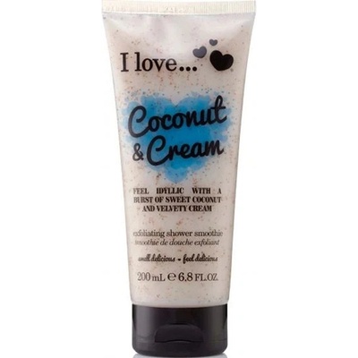 I Love Cosmetics Coconut & Cream ексфолиращо смути за тяло за жени 200 мл