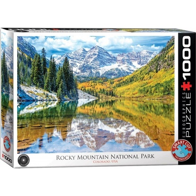 Eurographics Národní park Skalnaté hory Colorado 1000 dielov