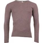 Engel Мъжко копринено термобельо Engel Undershirt L/S Merino base layer - Walnut - размер 54/56 (EU) (014-0597-0313)