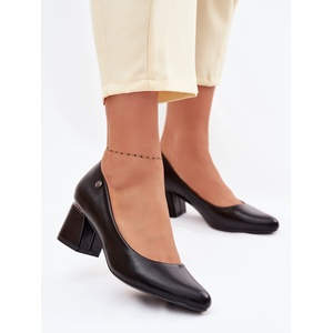 Step in style Дамски дебел ток модел 226544 Step in style