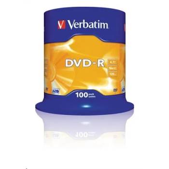 Image 1 of Verbatim DVD-R Matt Silver 4, 7 GB 100 броя (43549) (43549)
