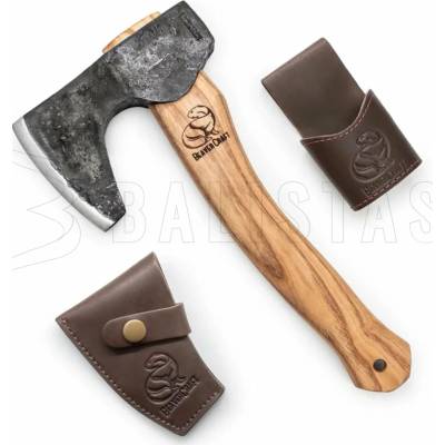 BeaverCraft Compact Long Bushcraft Hatchet AX6 700 g