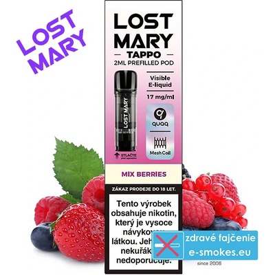 ElfBar Lost Mary Tappo cartridge Mix Berries 1x2ml 20mg