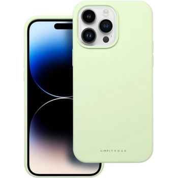 Apple Силиконов калъф кейс ROAR case CLOUD SKIN за iPhone 14 Pro Max, Light Green