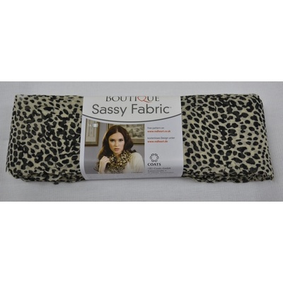 Sassy Fabric - tiger Red Heart