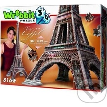 Wrebbit 3D puzzle Eiffelova věž 816 ks