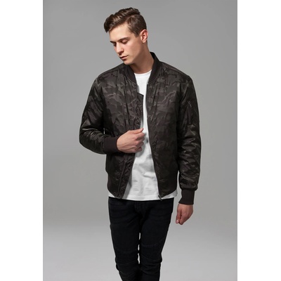 Urban Classics Мъжко камуфлажно яке тип бомбър Urban Classics в цвят маслинаUB-TB1621-00551 - Камуфлаж, размер S