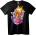 NOONEBRAND Тениска Bart Simpson Скейтборд - L, Black
