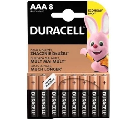 Duracell BASIC AAA 8ks 10PP010031