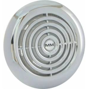 MMotors Вентилатор за баня MMotors MM Lux кръгъл хром с изпускателна система 19W (0323)