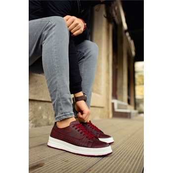 Chekich Унисекс обувки с връзки CH043 - Бордо #359539 (359539_Бордо)