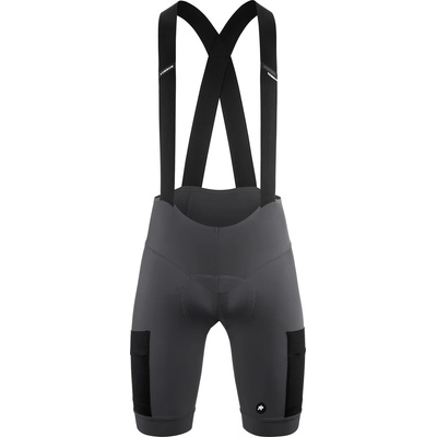 ASSOS Мъжки клин за колоездене ASSOS Tactica Bib Shorts T5 Cycling bottoms - Robust Grey (055-3187-0214)