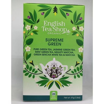 English Tea Shop MIX Vrcholně zelený BIO 20 s.
