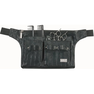 Sibel Brašna na nůžky 4 přihrádky černá 0151016