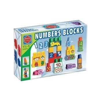 Dohány 680 Kostky maxi bloks čísla v kartonu