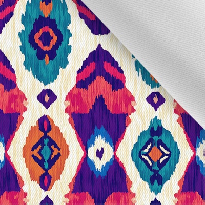 Takoy Látka gabardén 230g aztec pestrobarevný
