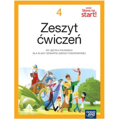 Nowe słowa na start. Klasa 4. Szkoła podstawowa. Zeszyt ćwiczeń